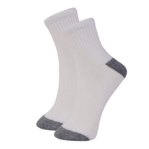 MEXTERN Premium White Ankle Socks for Men