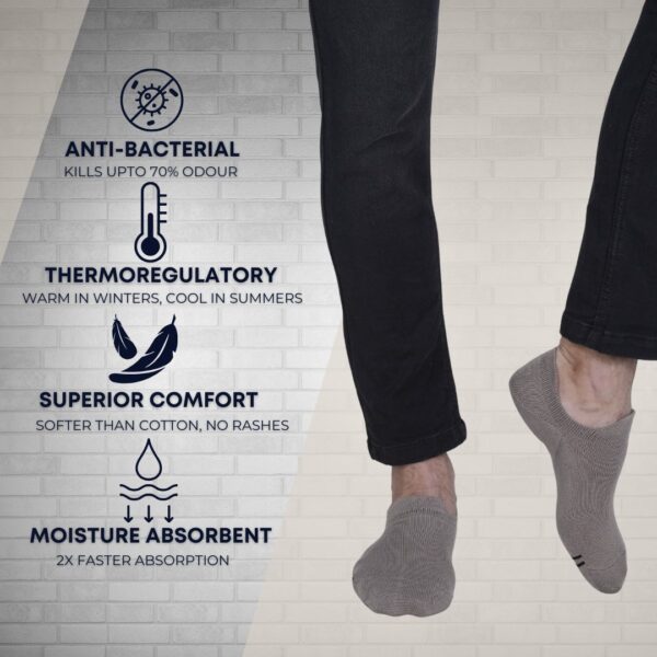 MEXTERN Invisible No-Show Socks for Men